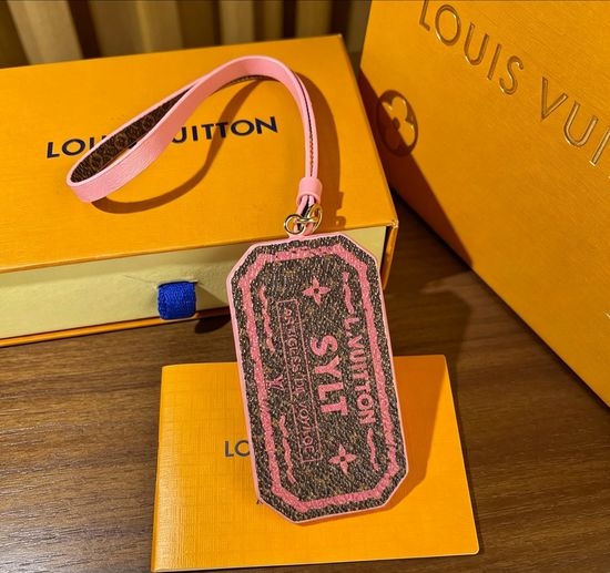 Louis Vuitton LV Monogram Canvas Luggage Tag