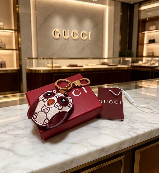 Gucci Owl-shaped Key Chain