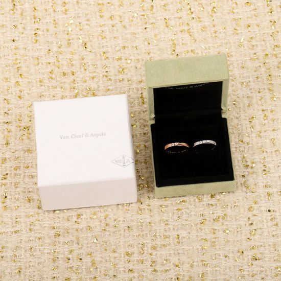Van Cleef & Arpels VCA Diamond Wedding Ring Fine Jewelry