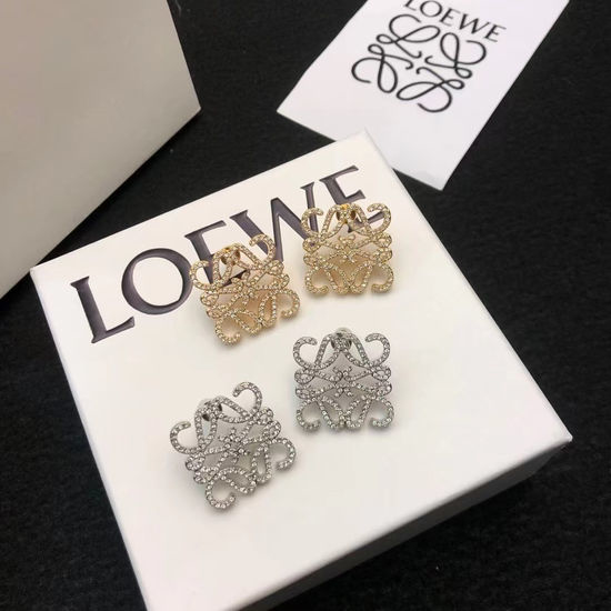 Loewe Elegant Pearl Decorated Stud Earrings