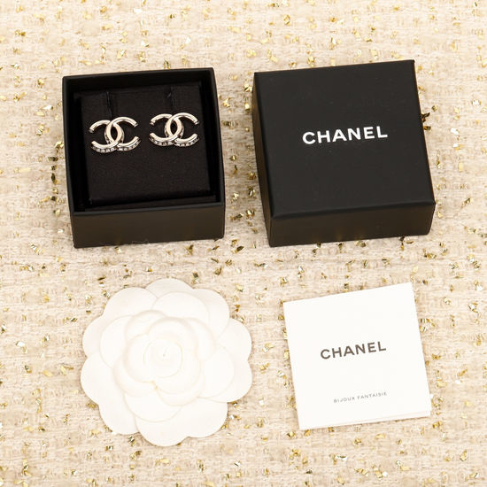 Chanel Classic Double C Earrings All-match Jewelry