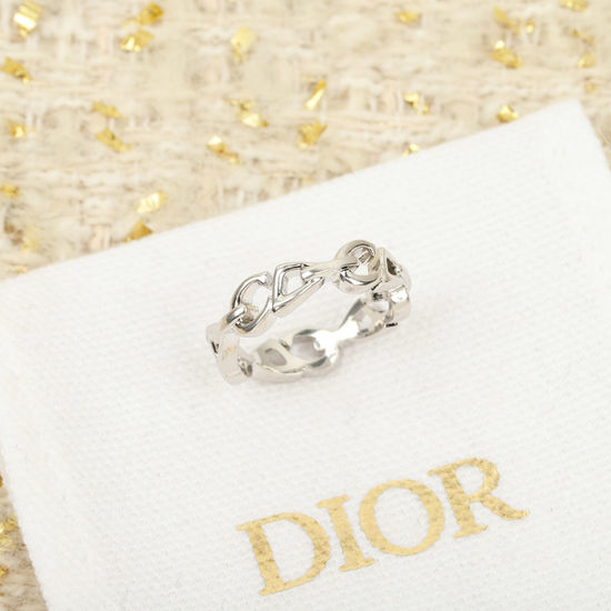 Christian Dior CD Letter Ring Brass Material Premium Quality