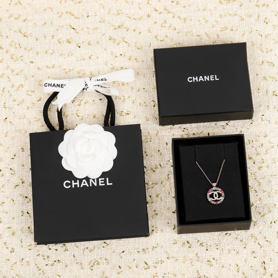Chanel Sparkling Crystal Classic Necklace