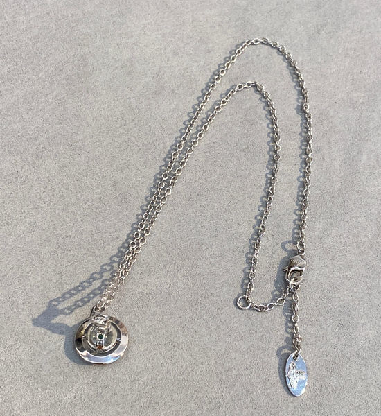 Vivienne Westhood Color Rhinestone Planet Long Sweater Necklace