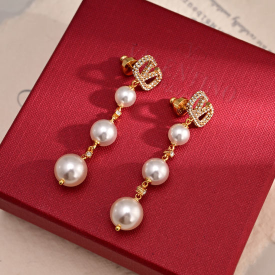 Valentino Unique Design Gold Fashion Earrings