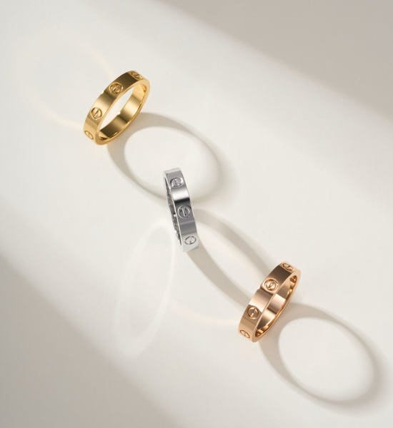 Cartier Classic Plain Narrow Couple Ring