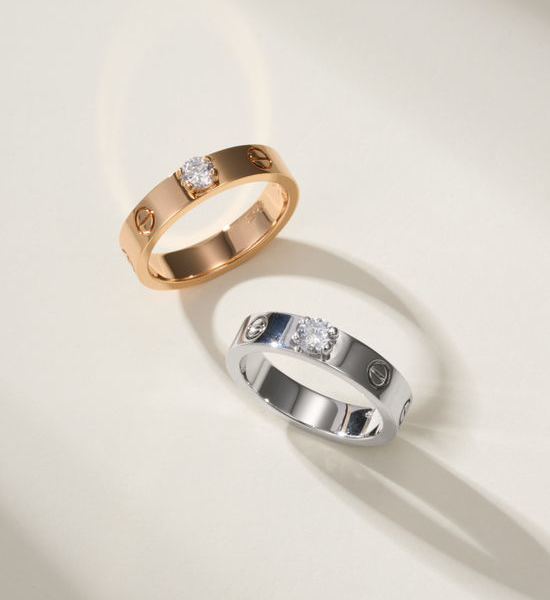 Cartier Classic Diamond Wedding Ring Comfort Fit