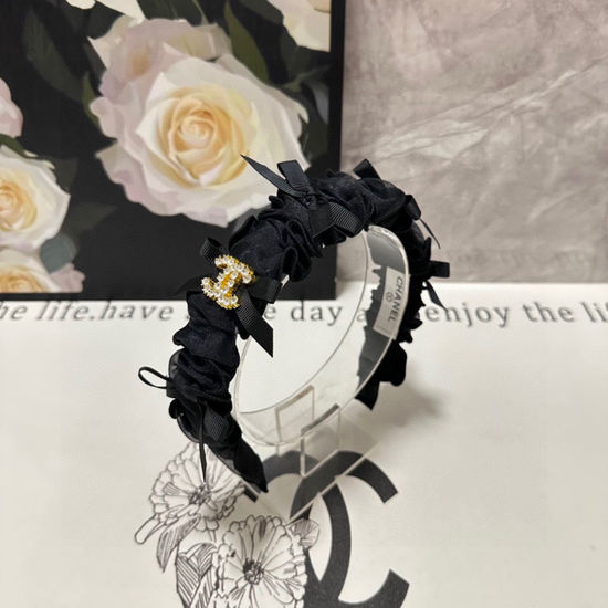 Chanel Hardware Detail Hair Hoop Durable