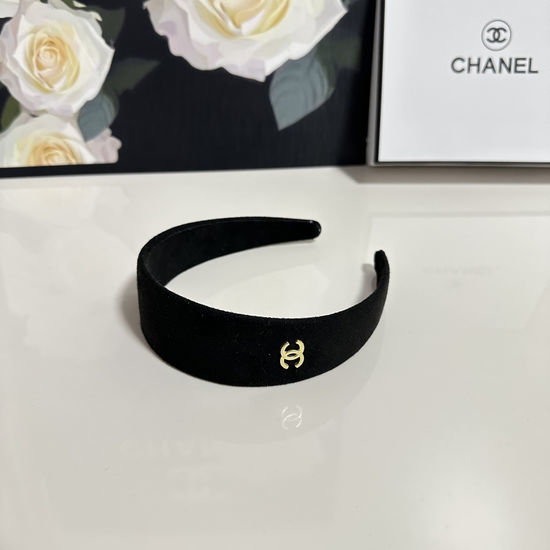 Chanel Velvet Hair Hoop Premium Quality