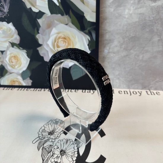 Miu Miu Classic Hair Hoop Soft Comfortable Wear