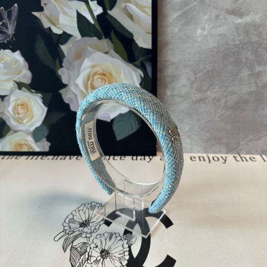 Miu Miu Classic Hair Hoop Soft Comfortable Wear