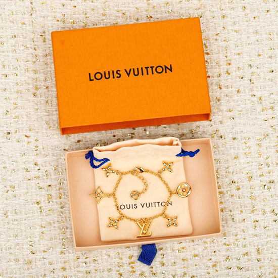 Louis Vuitton LV Delicate Flower Design Bracelet