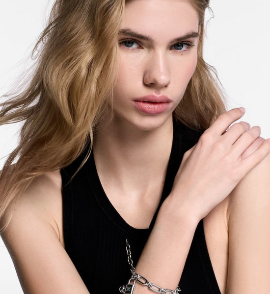 Louis Vuitton LV Mixed Chain Golden Charm Bracelet