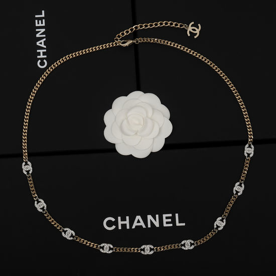 Chanel Heavy Workmanship Crystal Waist Chain
