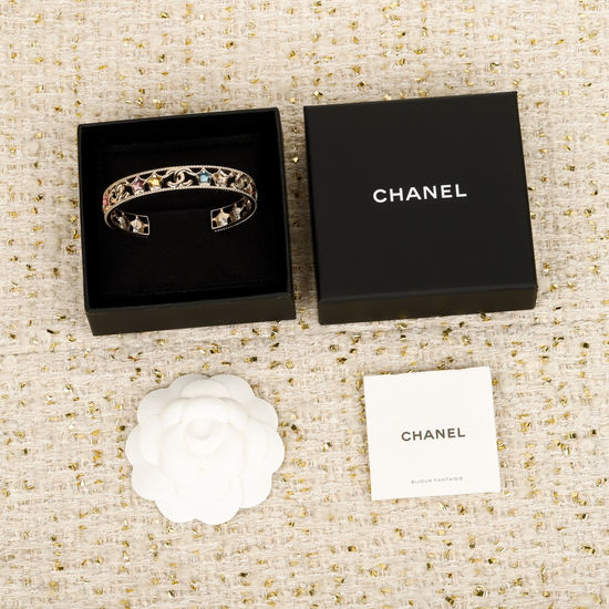 Chanel Rainbow Diamond Bracelet with Stars