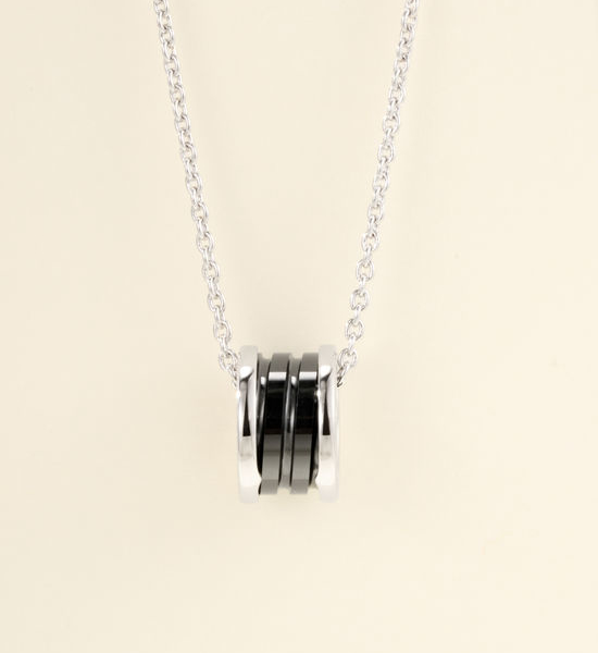 Bvlgari Classic Red Figure Pendant Necklace