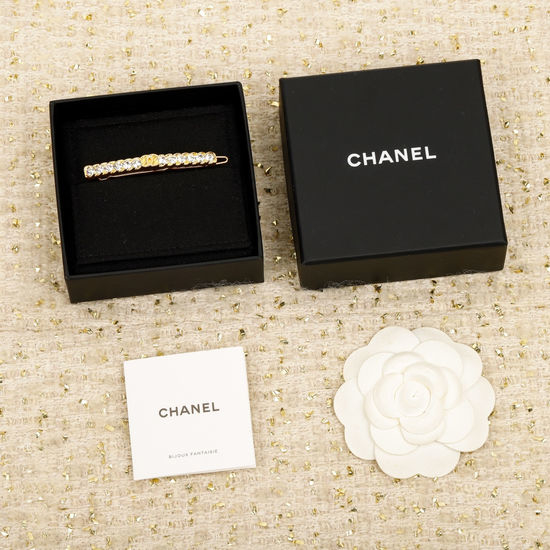 Chanel Vintage Rhinestone Hair Clip