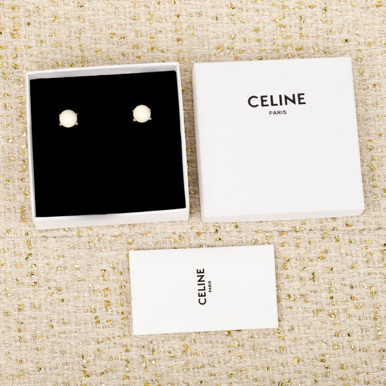 Celine Colorful Beads Classic Design Stud Earrings