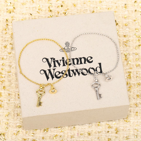 Vivienne Westhood Saturn Pendant Necklace and Bracelet