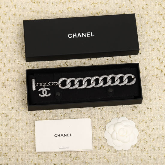 Chanel Diamond Inlaid Luxury Bracelet