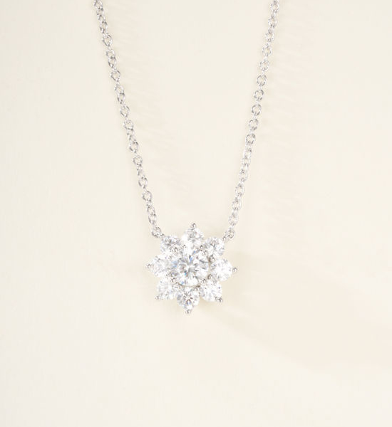 Harry Winston Sunflower Diamond Necklace