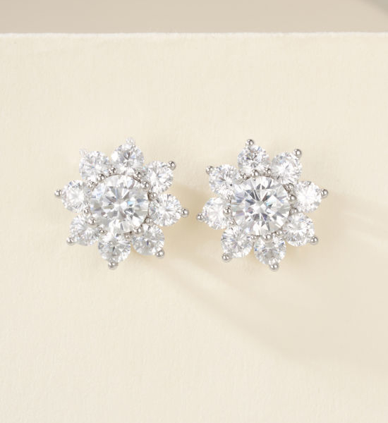 Harry Winston Sunflower Sparkle Earrings
