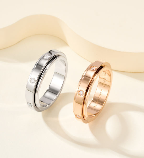 Piaget 7-Stone Rotatable Ring