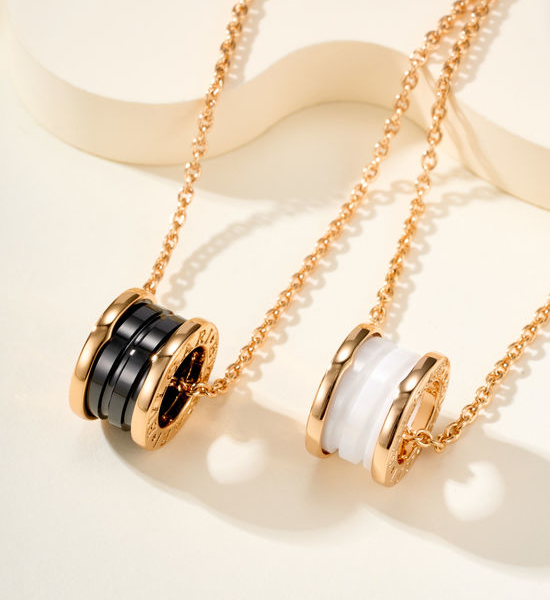 Bvlgari Spiral Stud Decor Bangle Jewelry