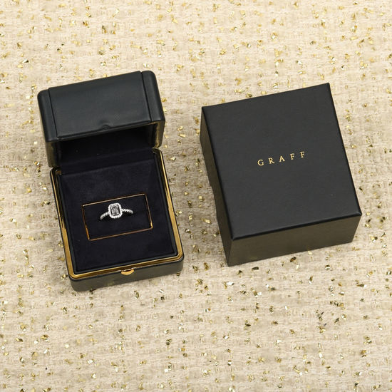Polo Ralph Lauren Emerald Cut Diamond Ring