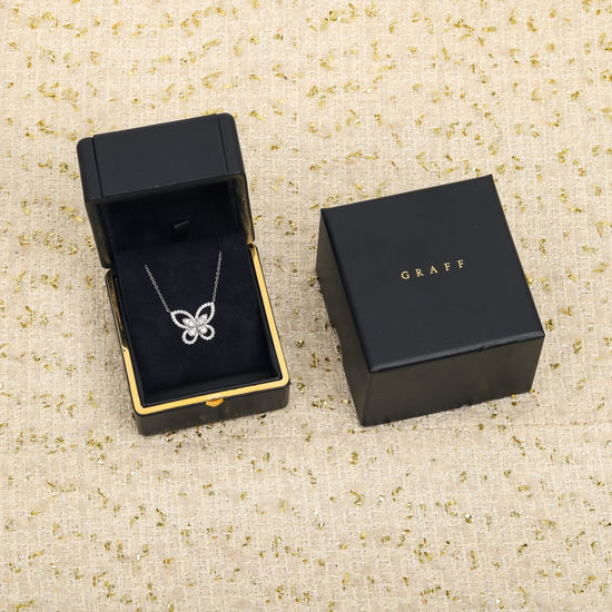Graff Phantom Butterfly Diamond Necklace