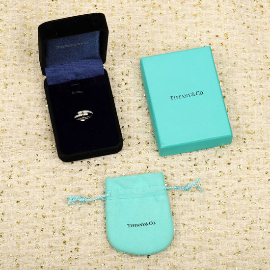 Tiffany & Co. Diamond Inlaid Wrap Ring
