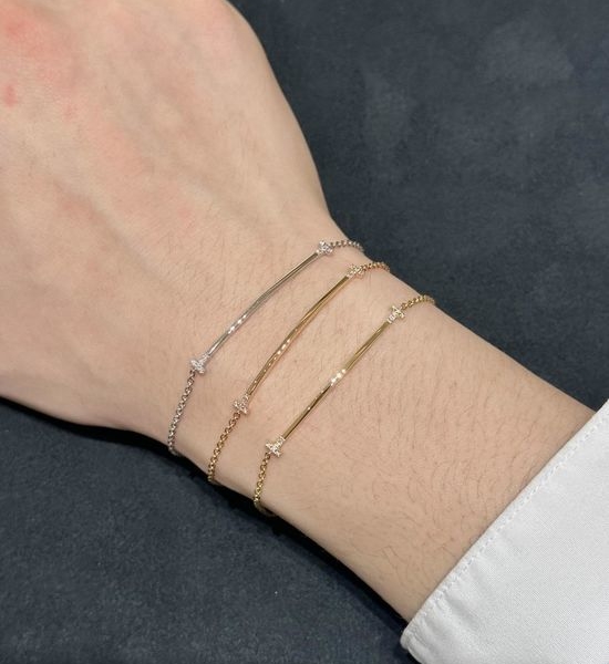 Tiffany & Co. Diamond Smile Bracelet Fine Craft Jewelry