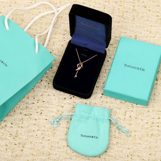 Tiffany & Co. Pendant Necklace With Sparkling Stones