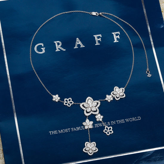 Graff Diamond Flower Necklace