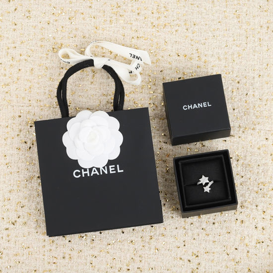 Chanel Exquisite Star Design Diamond Ring