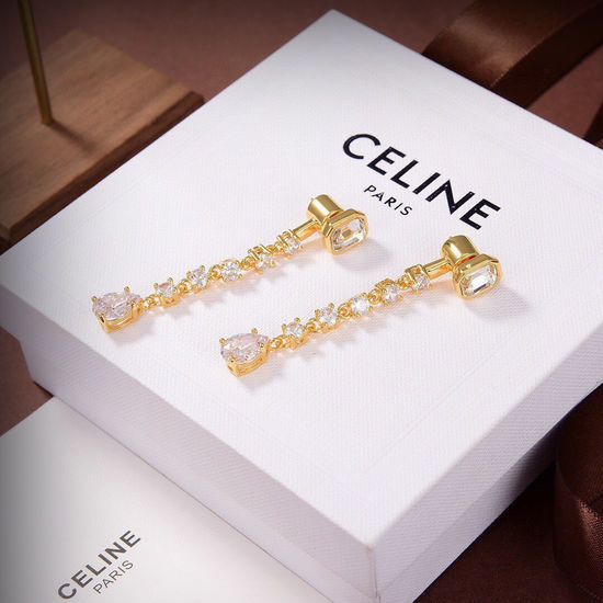 Celine Simple Stylish Hoop Earrings Daily Wear
