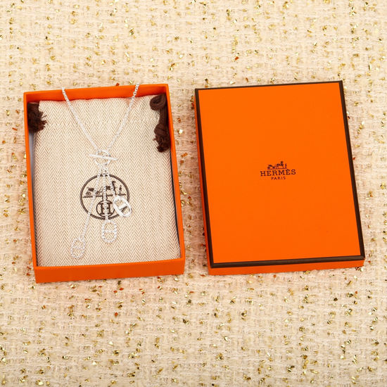 Hermes Minimalist Polished Chain Necklace