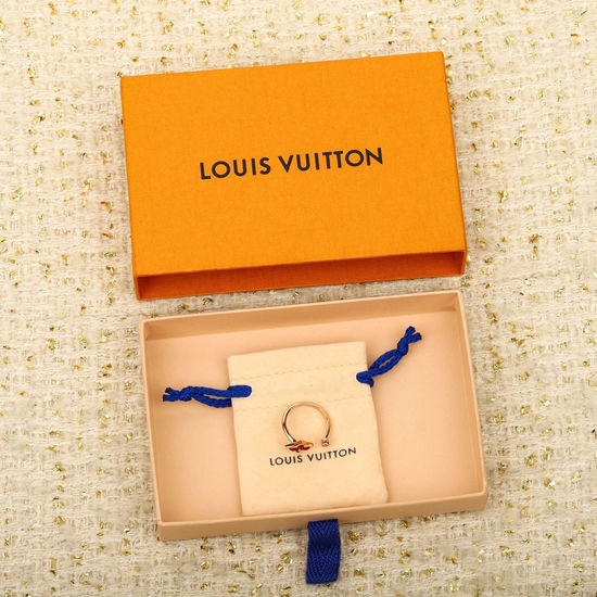 Louis Vuitton LV Natural Gemstone Inlaid Ring