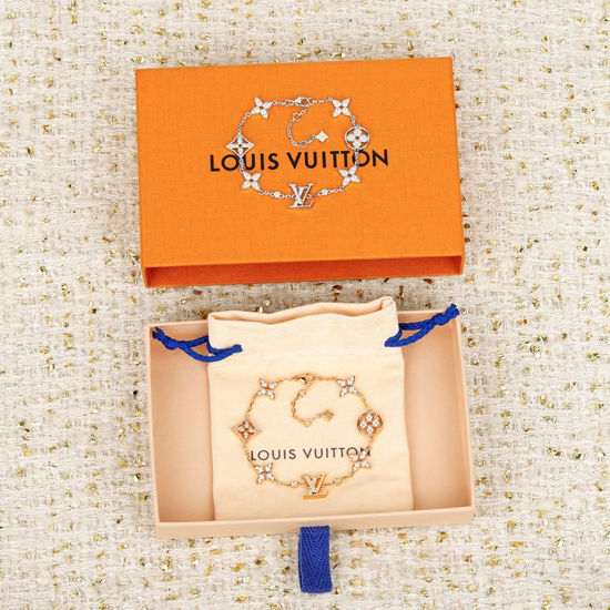 Louis Vuitton LV Exquisite Flower Element Diamond Bracelet