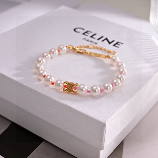 Celine 18k Gold Plated Fashion Stud Earrings