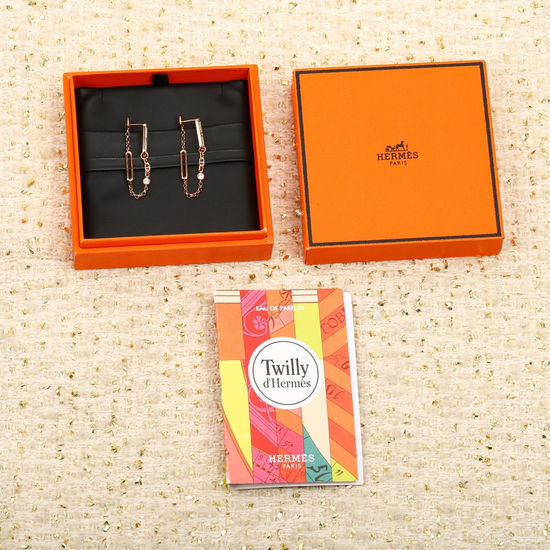 Hermes Pig Nose Shape Earrings