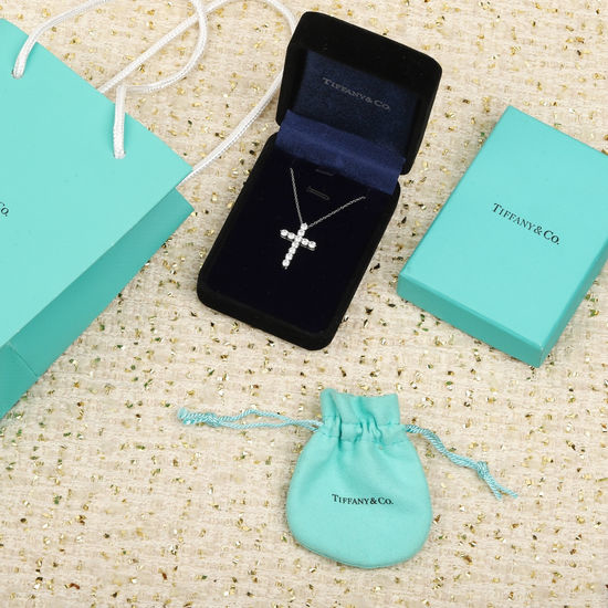 Fendi Simple Cross Layered Necklace