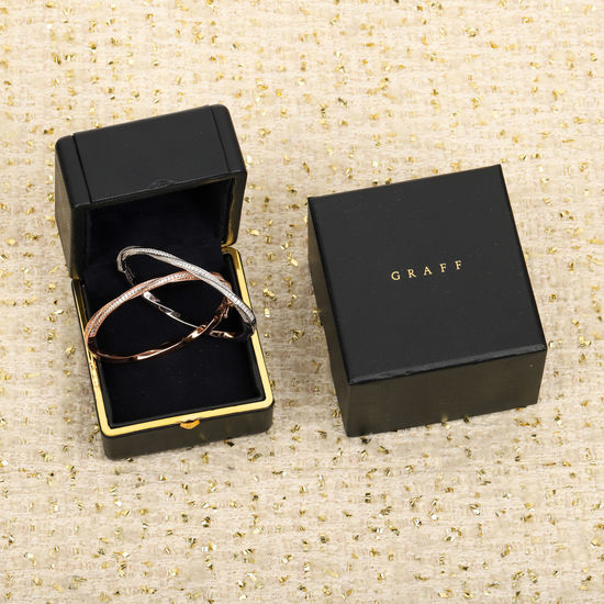 Fendi Diamond Spiral Bangle Elegant Design