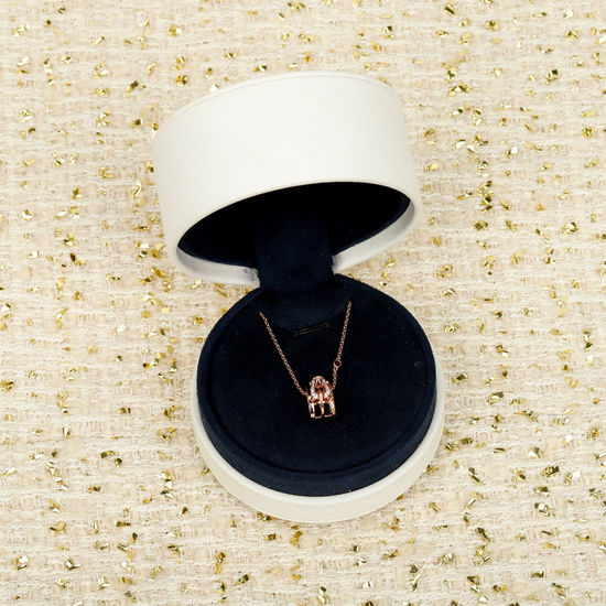 Fred Multi Layer Diamond Paved Necklace