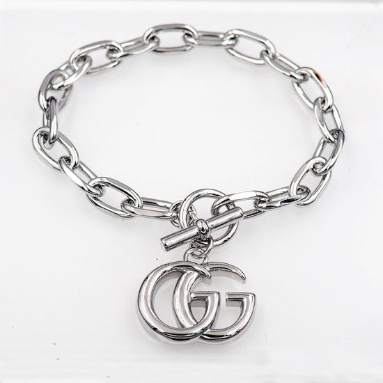 Gucci Classic Logo Design Chain Bracelet