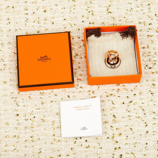 Hermes Horseshoe Shaped Versatile Fashion Ring