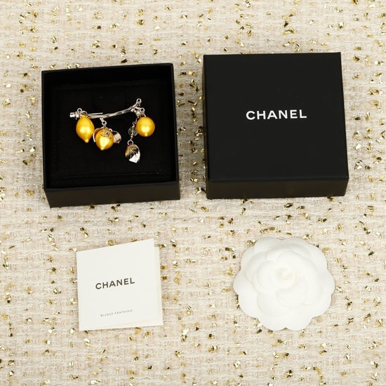 Chanel Fruit Design Delicate Fashion Brooch