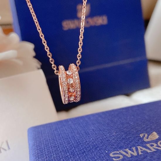 Swarovski Lucky Bead Couple Necklace