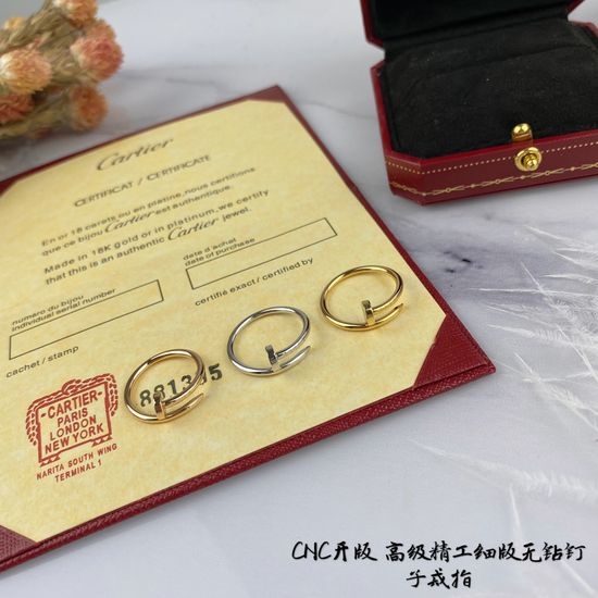 Cartier Mini Nail Design Solid Ring