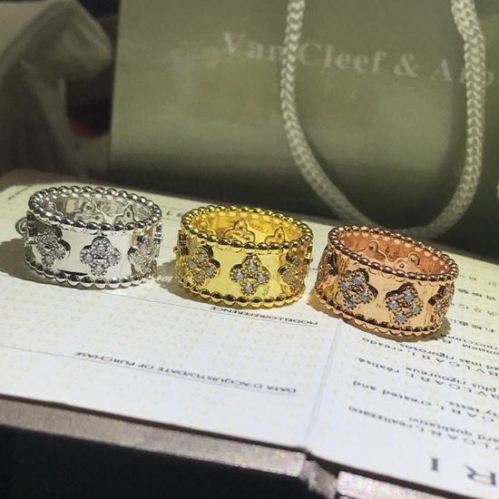 Van Cleef & Arpels VCA Kaleidoscope Ring Multi Color Available